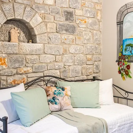 Apartment Beachfront Mani Luxury Stone Nest Steps From Sea Kokkala